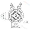 Moteur HOBBYWING SEAKING 2850SL 4500KV BLACK MOTOR V2 - HobbyWing 90070012