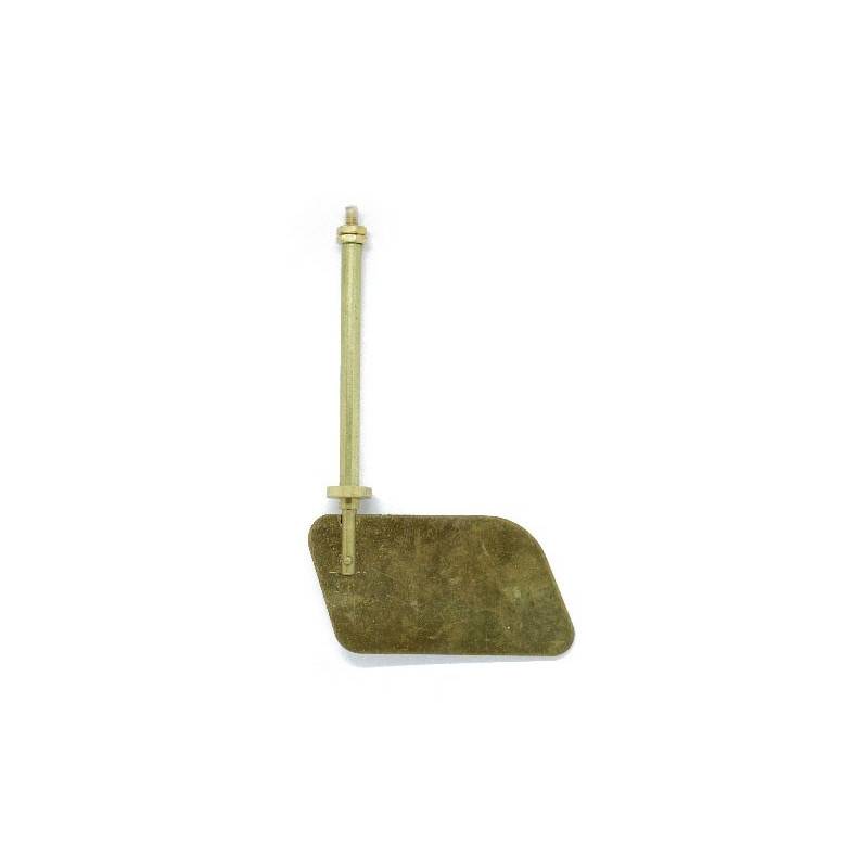 Gouvernail en laiton 53x28mm pour bateau de plaisance type Runabout - Billing Boats BF-0384