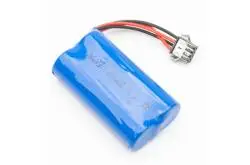 Accu Li-Ion 2S 7,4V avec prise SM4P (prise 4 broches) pour pelleteuse Huina 1593 - Huina CYP1040