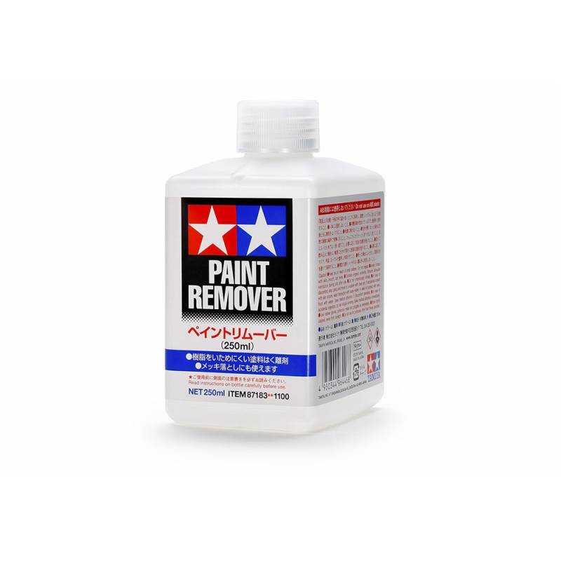 Décapant à peintures Tamiya en flacon de 250ml - Tamiya 87183