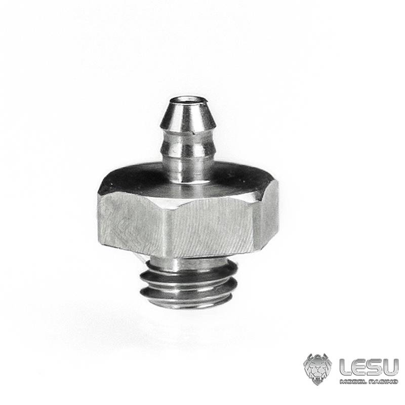 Raccord hydraulique droit M3 pour durite Ø1/Ø2mm - LESU Y-1544-A