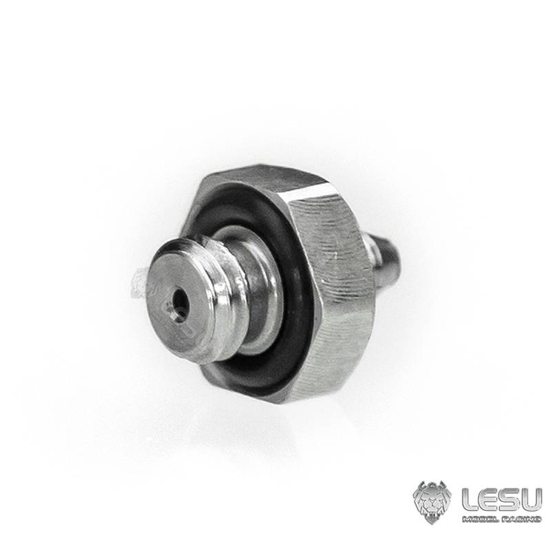 Raccord hydraulique droit M3 pour durite Ø1/Ø2mm - LESU Y-1544-A
