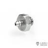 Raccord hydraulique droit M3 pour durite Ø1/Ø2mm - LESU Y-1544-A
