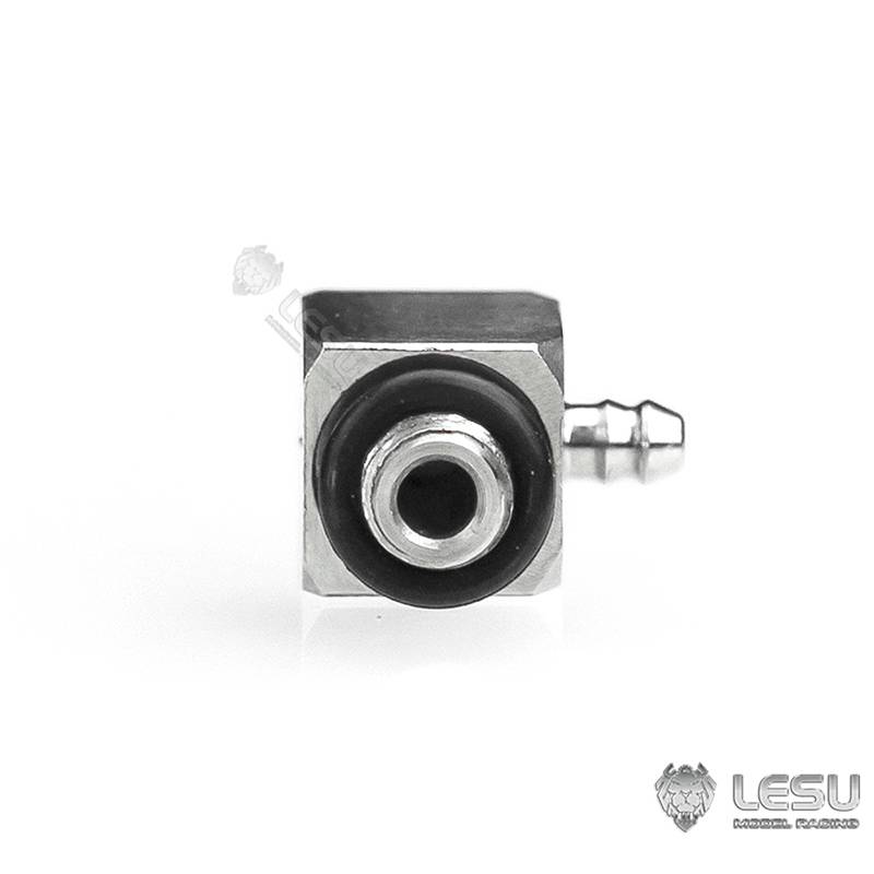 M3 hydraulic 90° elbow fitting for Ø1/2mm hose - LESU Y-1544-B
