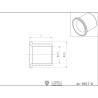 1 Bague de serrage pour durite hydraulique Ø2/1mm - LESU AN-0017-D