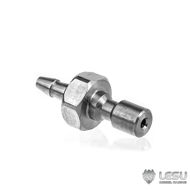 Raccord rapide hydraulique LESU - M3 pour durites Ø1,5/Ø2,5mm - Avec bague à visser - LESU Y-1517-E