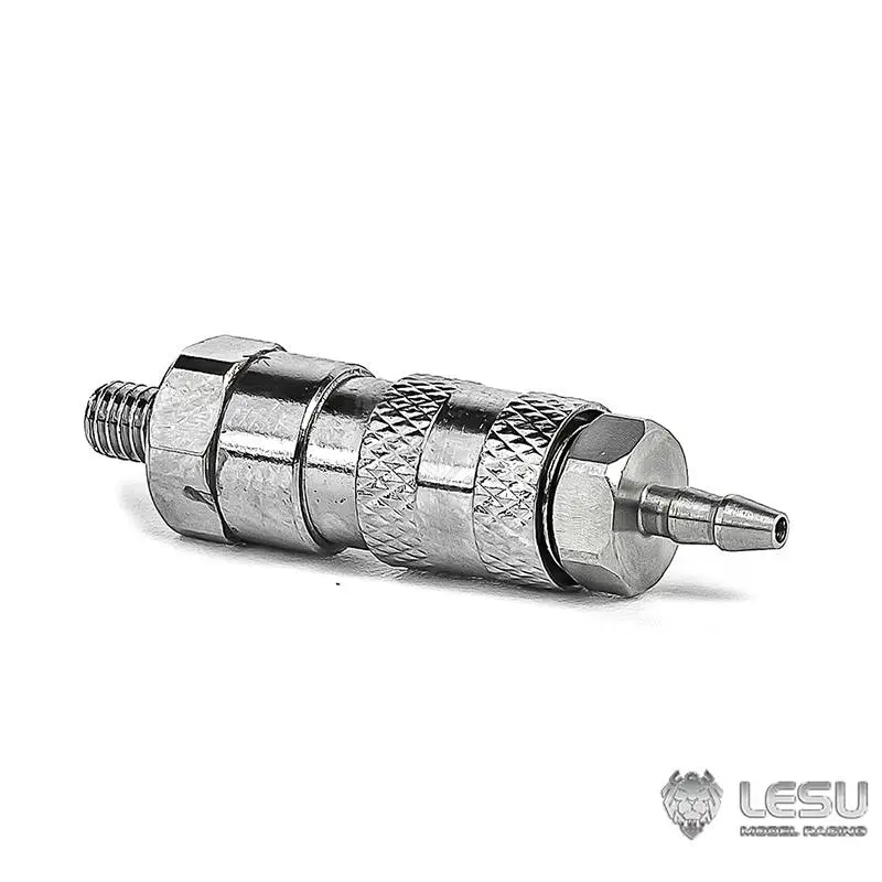 Raccord rapide hydraulique LESU - M3 pour durites Ø1,5/Ø2,5mm - Avec bague à visser - LESU Y-1517-E