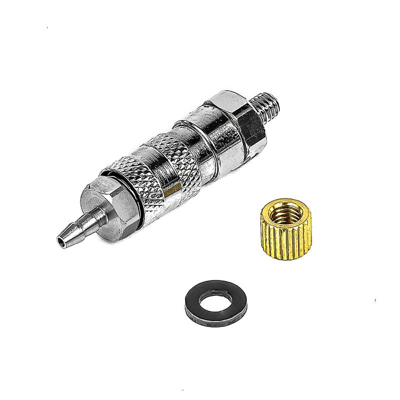Raccord rapide hydraulique LESU - M3 pour durites Ø1,5/Ø2,5mm - Avec bague à visser - LESU Y-1517-E