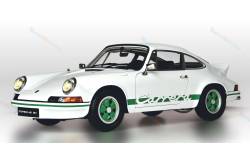 Porsche 911 Carrera RS 2.7 1/8 White/Green (Full Kit) by IXO Collections
