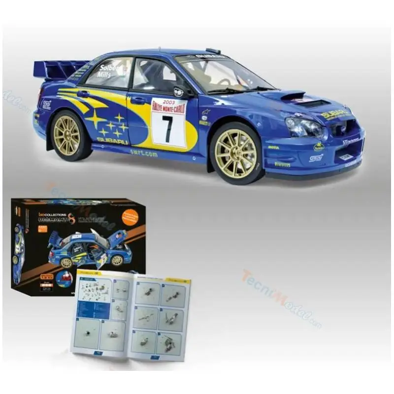 Maquette Subaru Impreza WRC 2003 1/8 - Full Kit IXO Collections