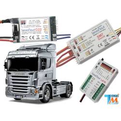 Pack de modules Servonaut pour les camions radiocommandés Scania R Tamiya