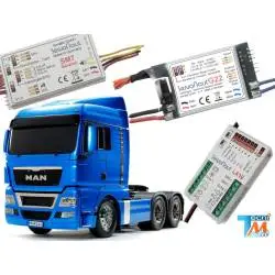 Pack Servonaut pour camion radiocommandé MAN TGX Tamiya