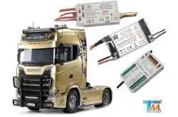 Servonaut modules combo pack for Tamiya Scania S 4x2 RC trucks