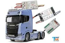 Servonaut modules combo pack for Tamiya Scania S 6x4 RC trucks