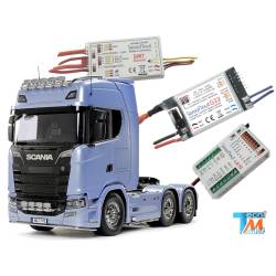 Servonaut modules combo pack for Tamiya Scania S 6x4 RC trucks