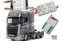 Pack Servonaut pour camion radiocommandé Scania S Tamiya 8x4