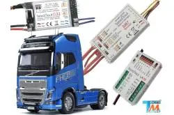 Pack Servonaut pour camion radiocommandé Volvo FH16 Tamiya 4x2