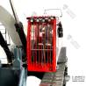 Cab protection grill for the LESU C374F RC Excavator - Lesu BA-B0001-I