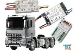 Servonaut modules combo pack for Mercedes Arocs 6x4 Tamiya 1/14 RC trucks