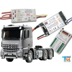 Servonaut modules combo pack for Mercedes Arocs 6x4 Tamiya 1/14 RC trucks