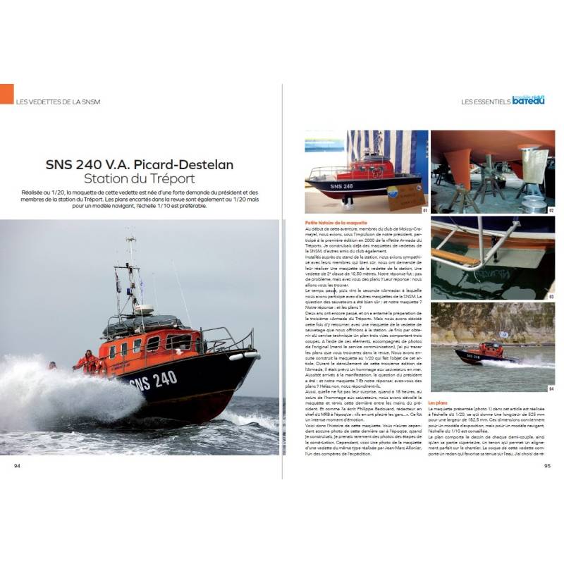 Livre MRB Les vedettes de la SNSM