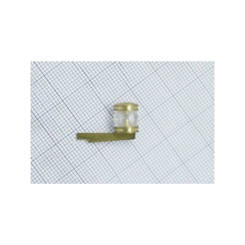Brass mast light Ø8x9.5mm with bracket - Billing Boats BF-0460