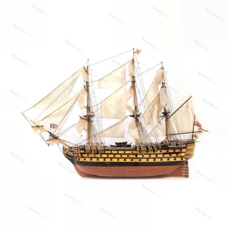 Maquette en bois du HMS Victory à l'échelle 1/87 - OCCRE 15008