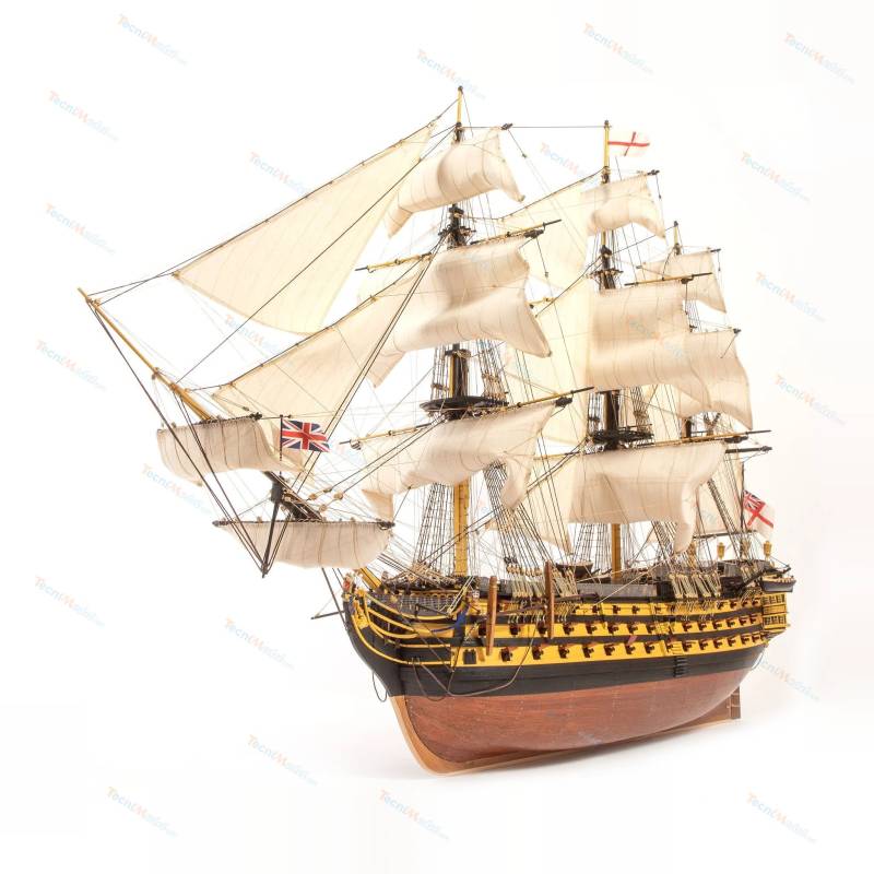 Maquette en bois du HMS Victory à l'échelle 1/87 - OCCRE 15008