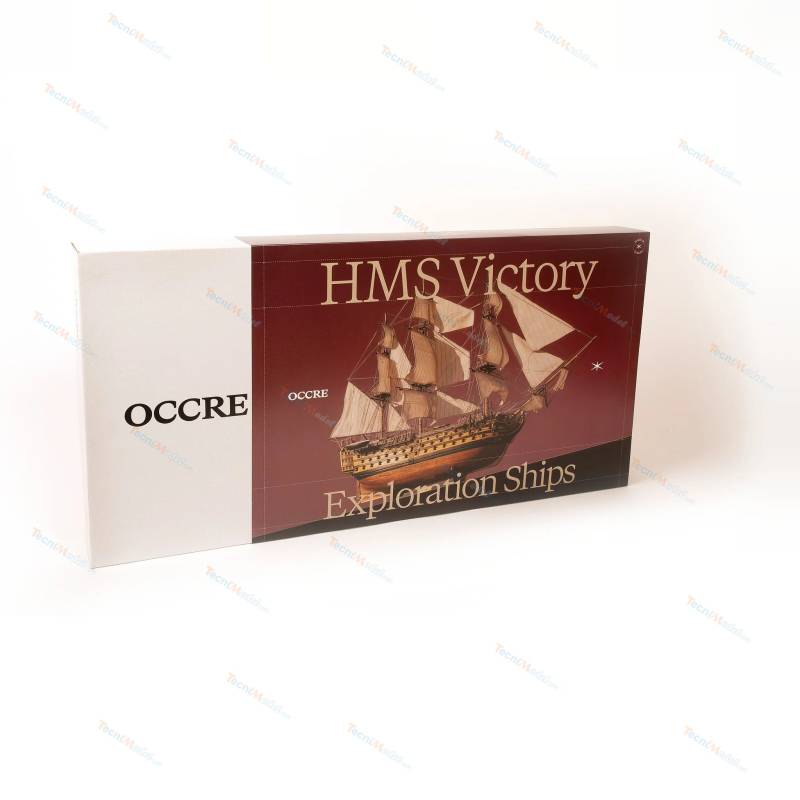 Maquette en bois du HMS Victory à l'échelle 1/87 - OCCRE 15008
