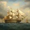 Maquette en bois du HMS Victory à l'échelle 1/87 - OCCRE 15008