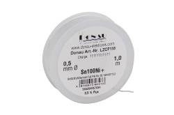 1 meter of tin Ø0.5mm solder wire with 3.5% flux - Donau LZCF1M