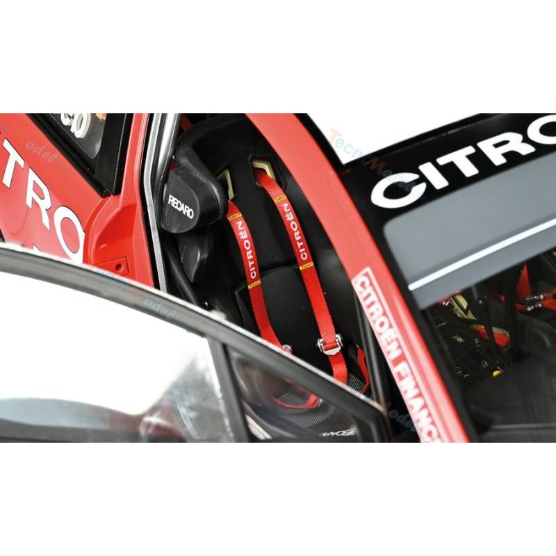 Citroën C4 WRC Monte Carlo Rally Model - 1/8 Scale Full Kit - IXO Collections
