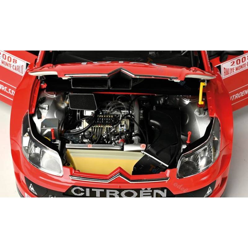 Citroën C4 WRC Monte Carlo Rally Model - 1/8 Scale Full Kit - IXO Collections