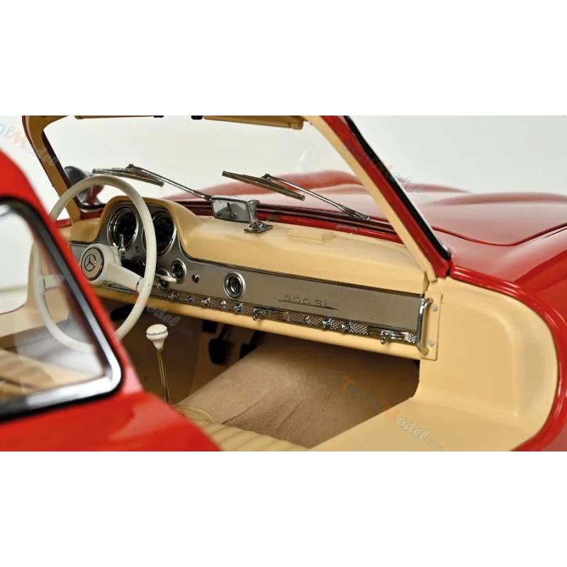 Mercedes-Benz 300 SL "Gullwing" Red Model Kit - Full Kit 1/8 - IXO Collections