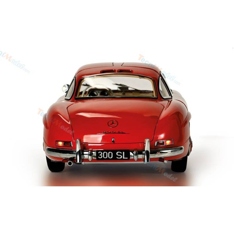 Mercedes-Benz 300 SL "Gullwing" Red Model Kit - Full Kit 1/8 - IXO Collections