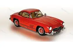 Maquette Mercedes-Benz 300 SL "Gullwing" Rouge - Full Kit 1/8 - IXO Collections