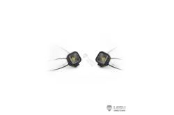Pair of 8.1x8.1mm 1/14 Lesu square spotlights with SMD LEDs - LESU S-1323