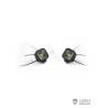 Pair of 8.1x8.1mm 1/14 Lesu square spotlights with SMD LEDs - LESU S-1323