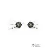 Paire de projecteurs carrés 8,1x8,1mm 1/14 Lesu avec led CMS - LESU S-1323