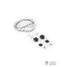 Pair of 8.1x8.1mm 1/14 Lesu square spotlights with SMD LEDs - LESU S-1323