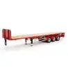 LESU 1/14 3-axle telescopic flatbed semi-trailer with dual wheels - LESU LS-A0050