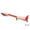 LESU 1/14 3-axle telescopic flatbed semi-trailer with dual wheels - LESU LS-A0050