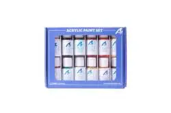 Pack Peinture Acrylique pour Voilier Elcano Artesania Latina (12 X 20 ml)