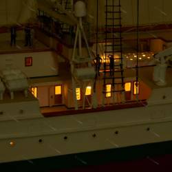 1/140 Scale Model of the Juan Sebastián de Elcano Sailing Ship - Artesania Latina