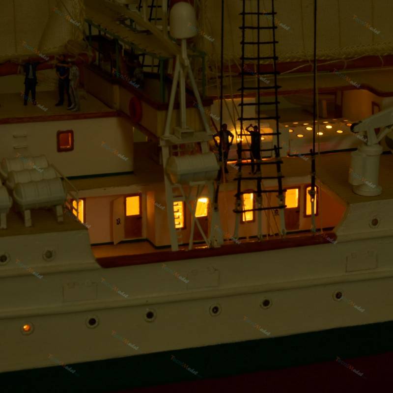 1/140 Scale Wooden Model of the Juan Sebastián de Elcano Sailing Ship - Artesania Latina 22521