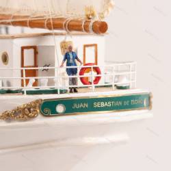 1/140 Scale Model of the Juan Sebastián de Elcano Sailing Ship - Artesania Latina