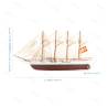 Maquette Voilier en bois Juan Sebastián de Elcano 1/140 - Artesania Latina 22521