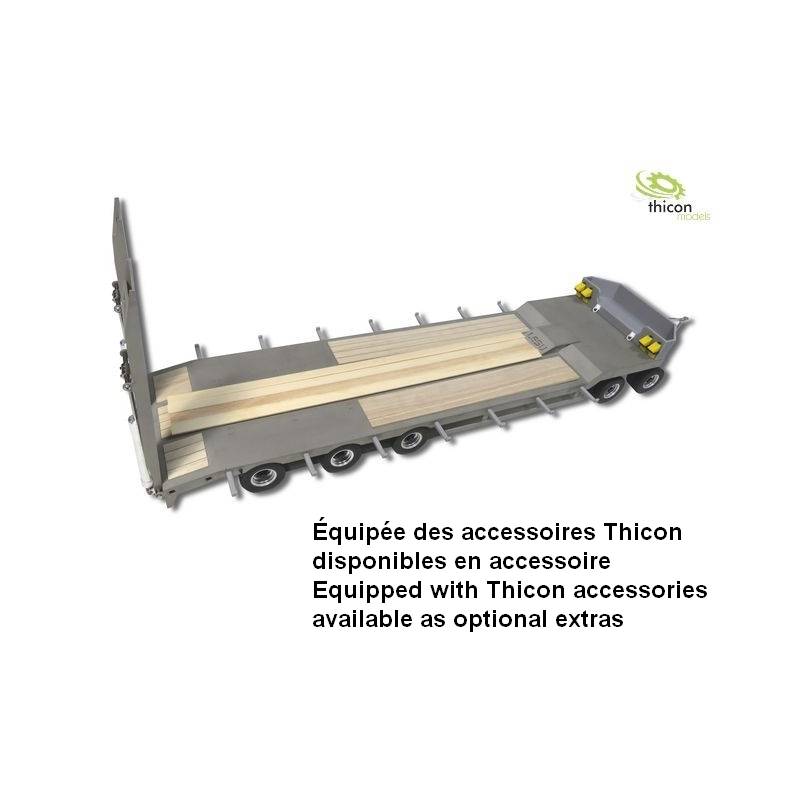 LESU 5-axle low loader trailer 1/14 - LESU LS-A0001