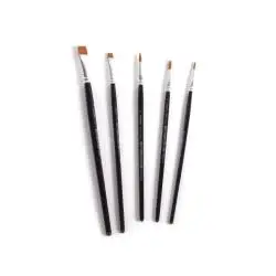 Lot de 5 pinceaux pour le modélisme - Artesania Latina 17100L