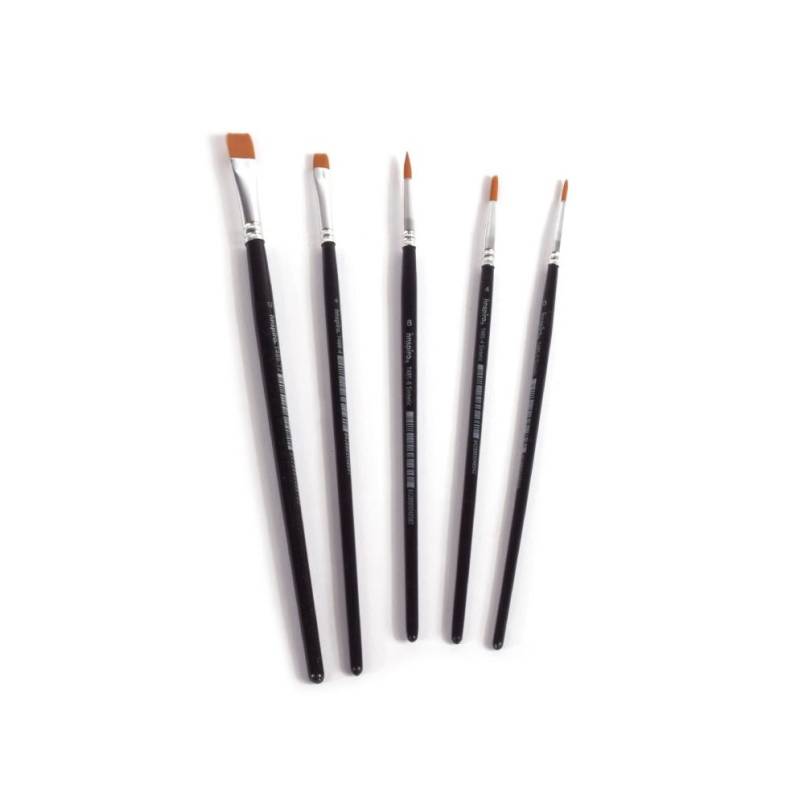 Set of 5 model-making brushes - Artesania Latina 17100L